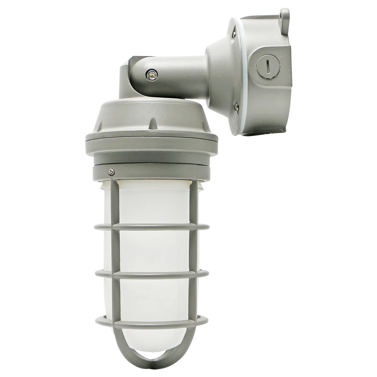 EiKO VTU LED Vapor Tight Utility, 8', 8W PowerSet, 4000K, 120-277V, 0-10V, Gray