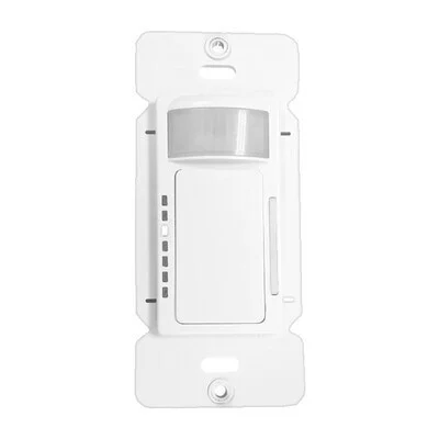 EiKO Wireless Wall Controller, PIR Sensor, Bluetooth Mesh, Single Button, 120-277V, PSC-DM-I-WS-100-BLE-SR