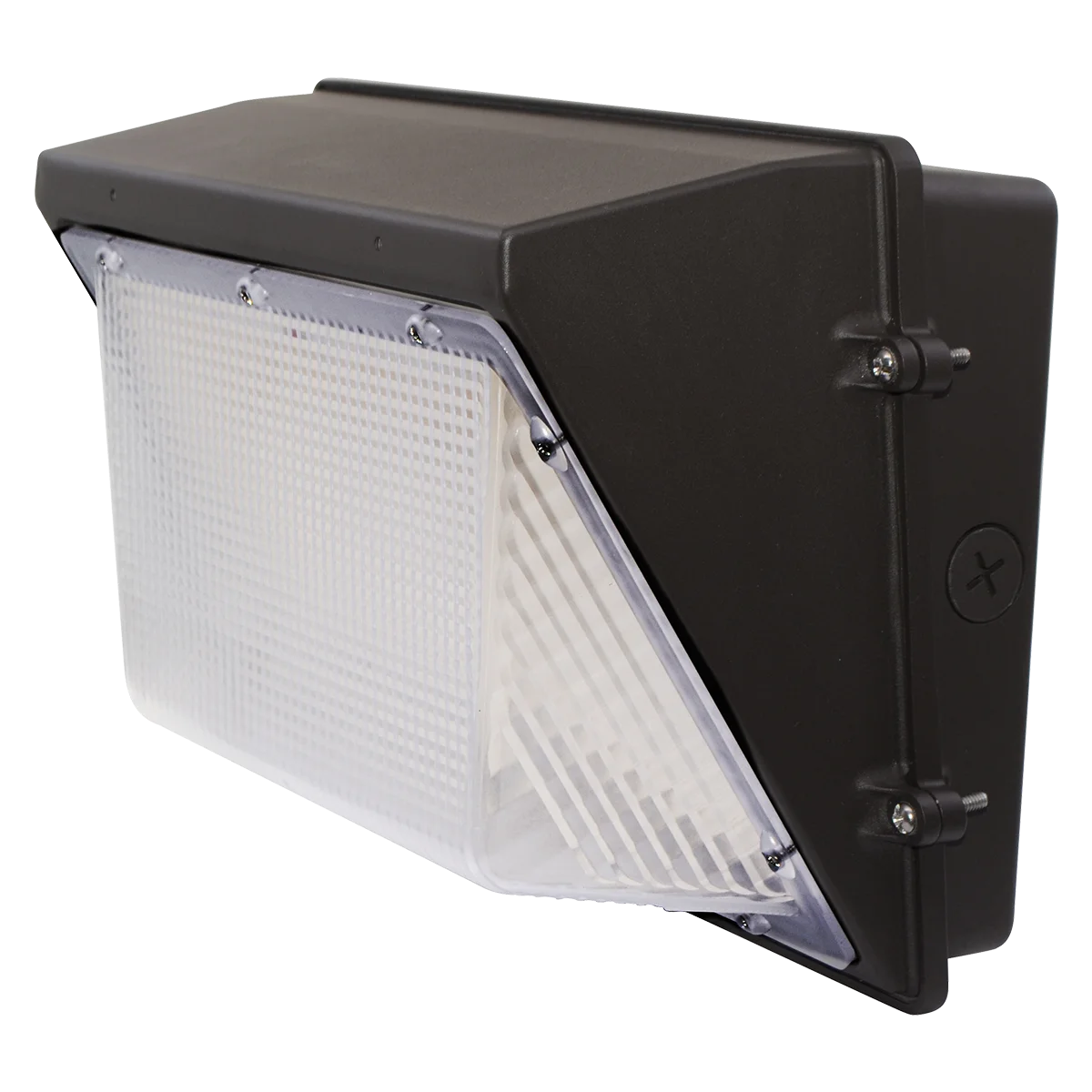 EiKO WPS Standard Wallpack, 45W, 6500 lm, 5000K, 70 CRI, 120-277V, 0-10V Dimming, Bronze