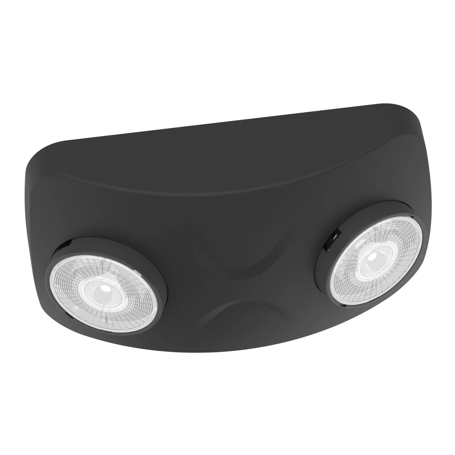 EL Series Modern Mini Emergency Light, M5, Black Finish, 1W per head, 120-277V, 5700K - view 2