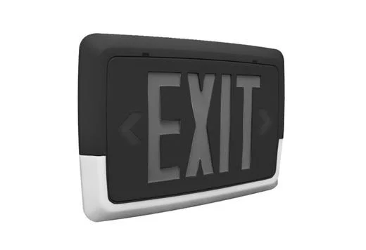 Emergence Low Profile Combo, Single Face, Red Legend, Black Housing