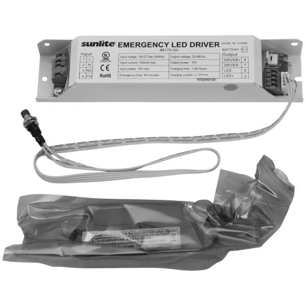 Emergency Battery 6W, 120-240mA, 25-48VDC, for BB213 & Strip