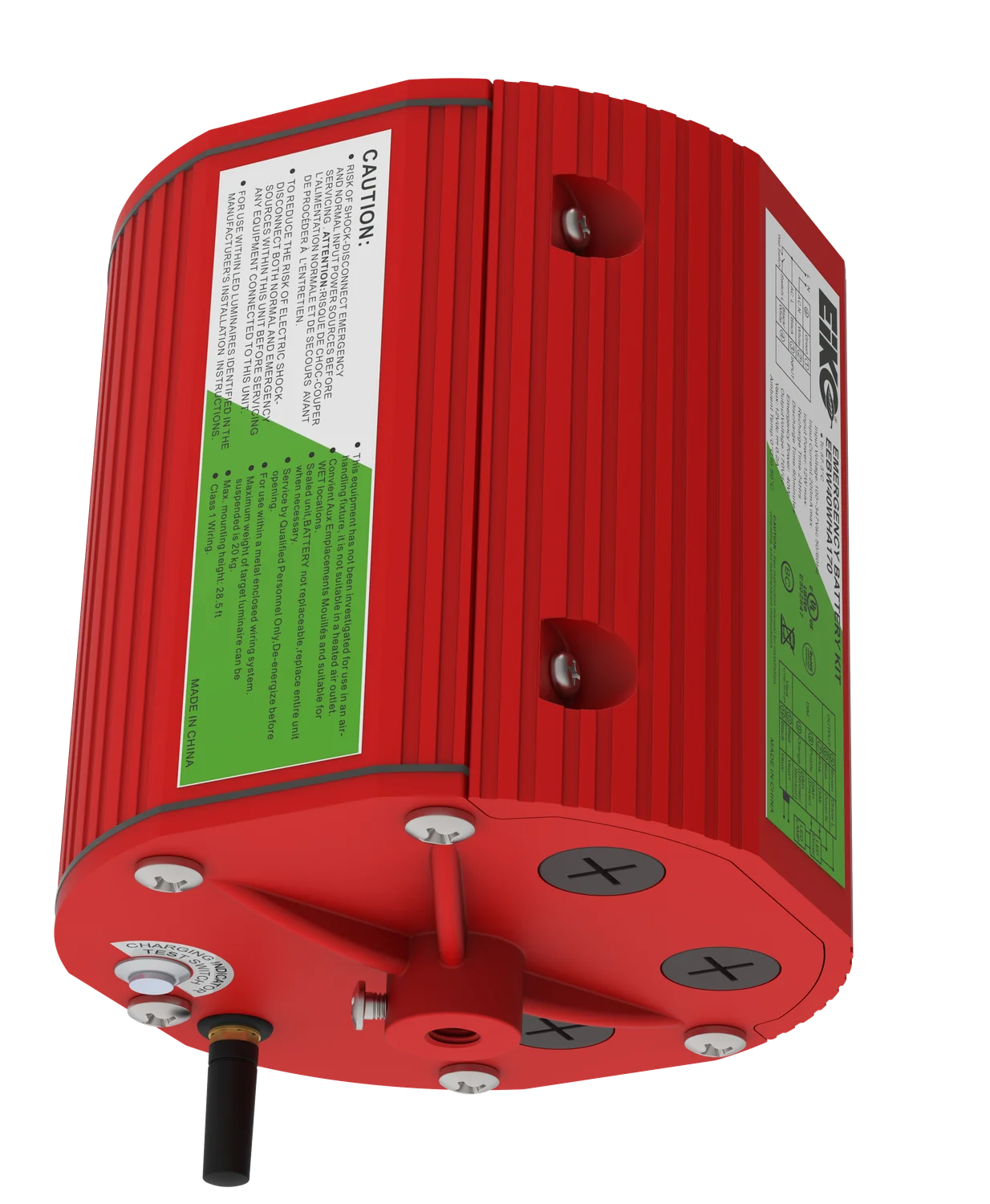 Emergency Battery Kit, 120-347VAC, 170VDC Output - view 2