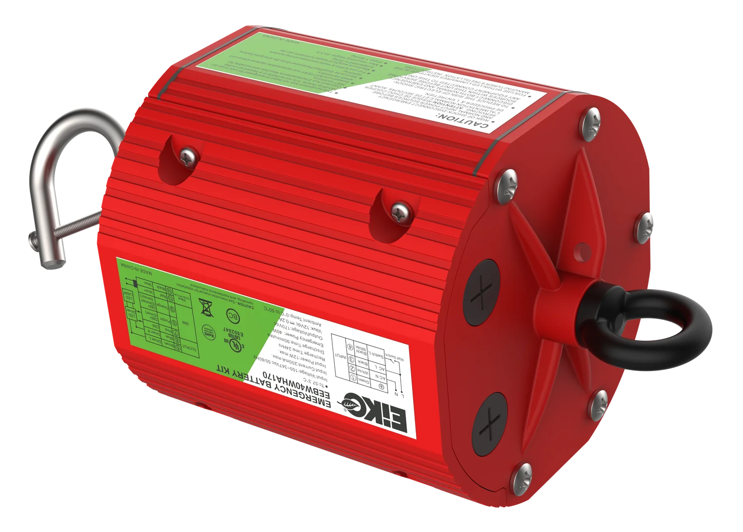 Emergency Battery Kit, 120-347VAC, 170VDC Output