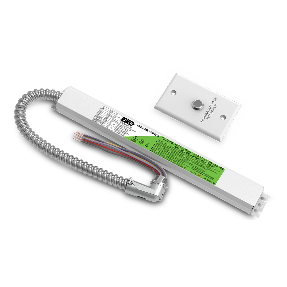 Emergency Battery Kit, 8W, Single End
