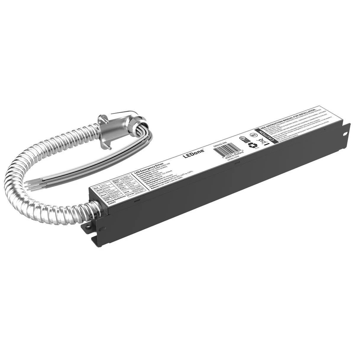 Emergency Driver Series, 25W, Li-ion Battery, Input Voltage 100-277Vac