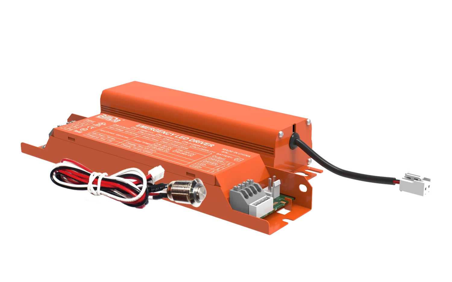 Emergency LED Driver, 100-347Vac, 36-56Vdc, 8W, Type A - view 4