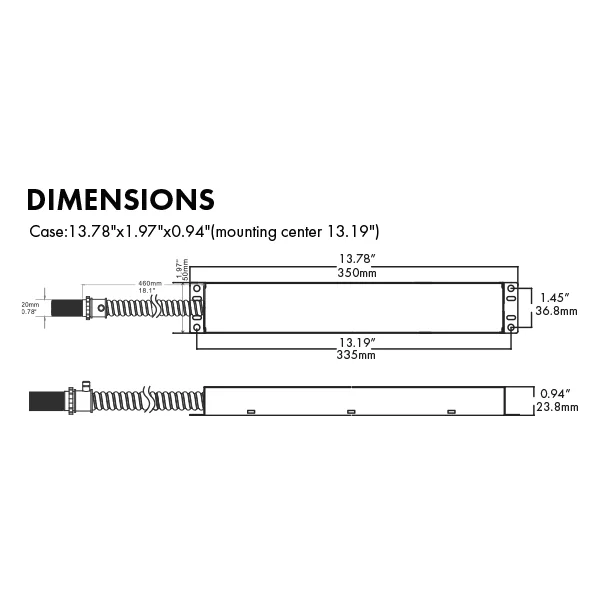 Emergency LED Driver, 15W, AC, Self-Testing, Field Installation - view 2