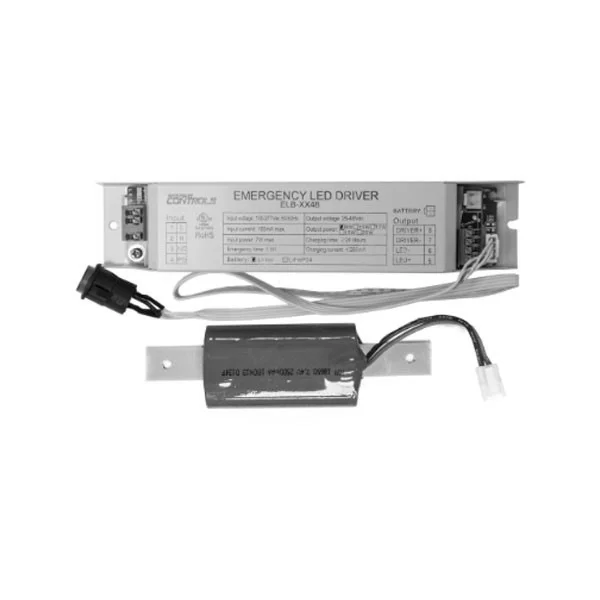 Emergency LED Driver, 48V Output, 8W Max Output Power, 1.5 Hour Emergency Time