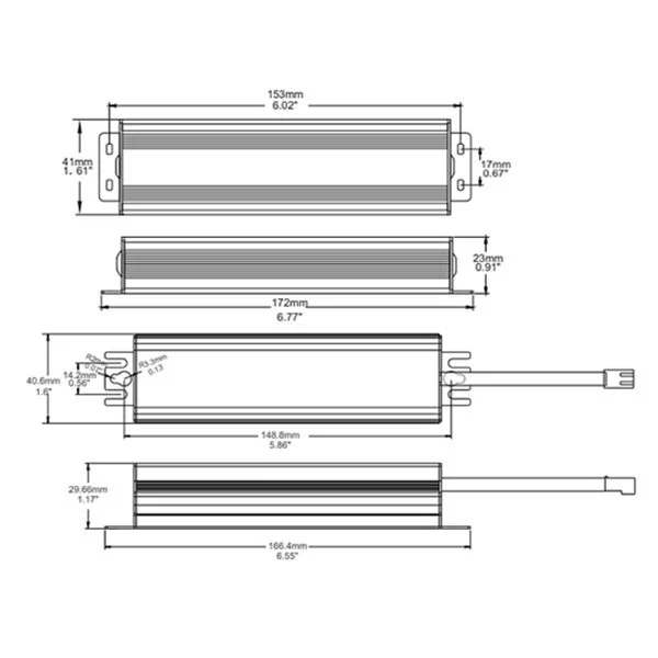 Emergency LED Driver for all T8 Lamps - view 2