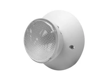 Emergency Remote Head, Indoor/Outdoor (DL) Single, White, For High Capacity Fixtures Only