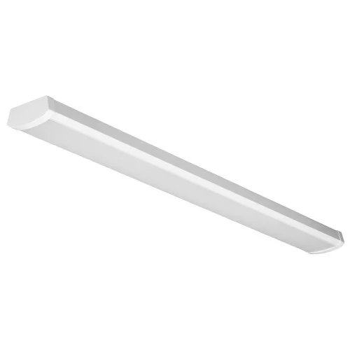 Energetic Lighting E3WR Series LED Wrap Around Light, 4', 40W, 4680 Lumens, 5000K, 120-277V, 0-10V Dimming, White Finish