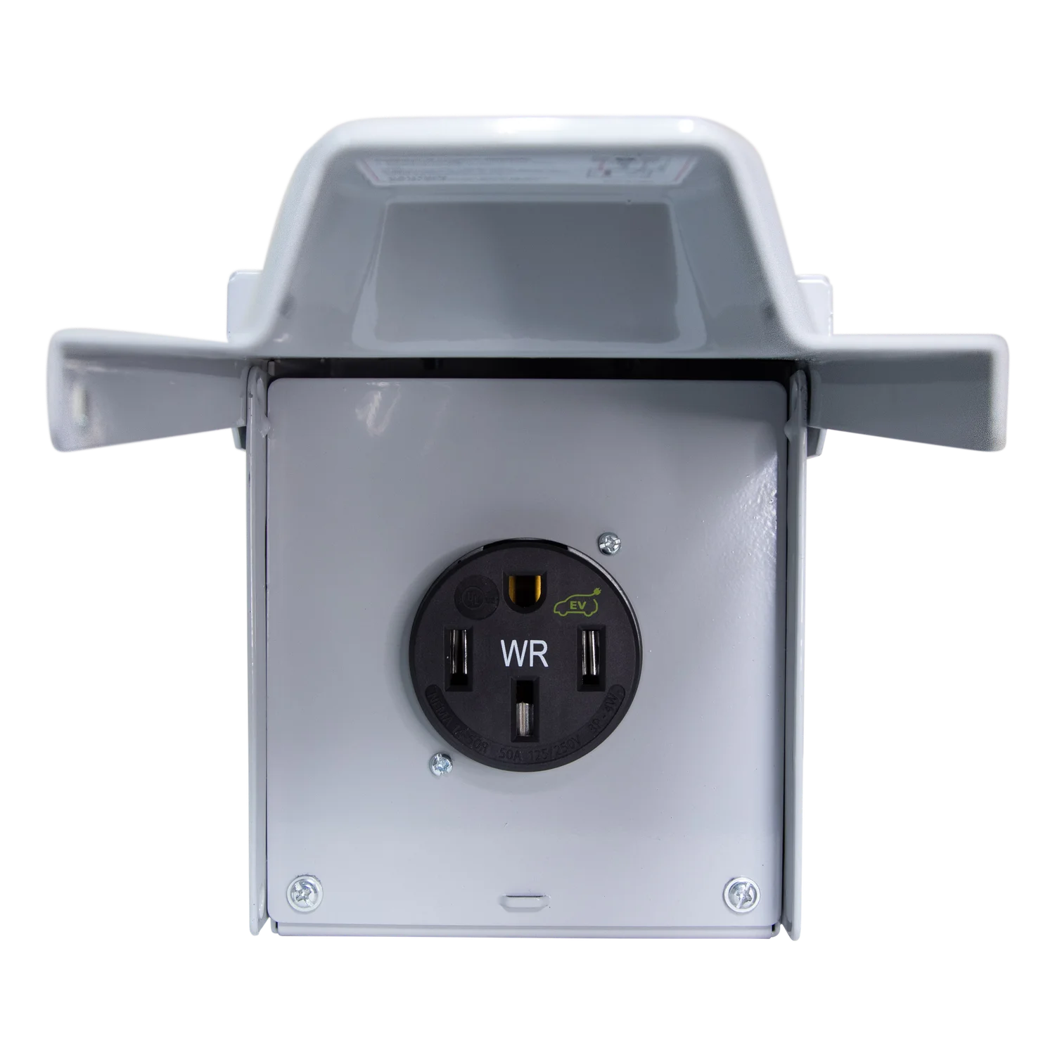 Enerlites 66500MHW, 50A Heavy Duty Outdoor Power Box, NEMA 14-50R, Weather-Resistant, 125/250VAC
