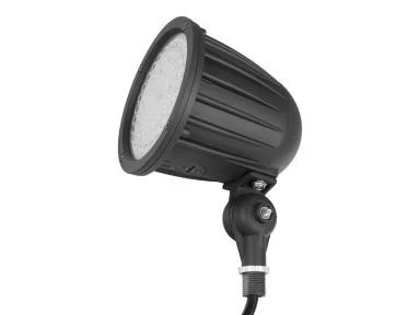Enhanced Bullet Flood, 25W/16W/9W, 120-277V, Wide/Medium lens, Wattage Selectable & CCT Selectable 3K/4K/5K, Dark Bro...