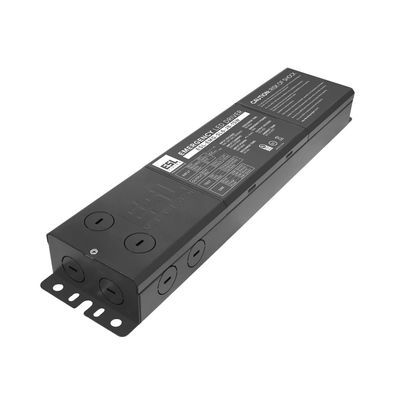 ESL Vision LED Emergency Driver, EMG, SL6 Family, Junction Box, 8W - view 2