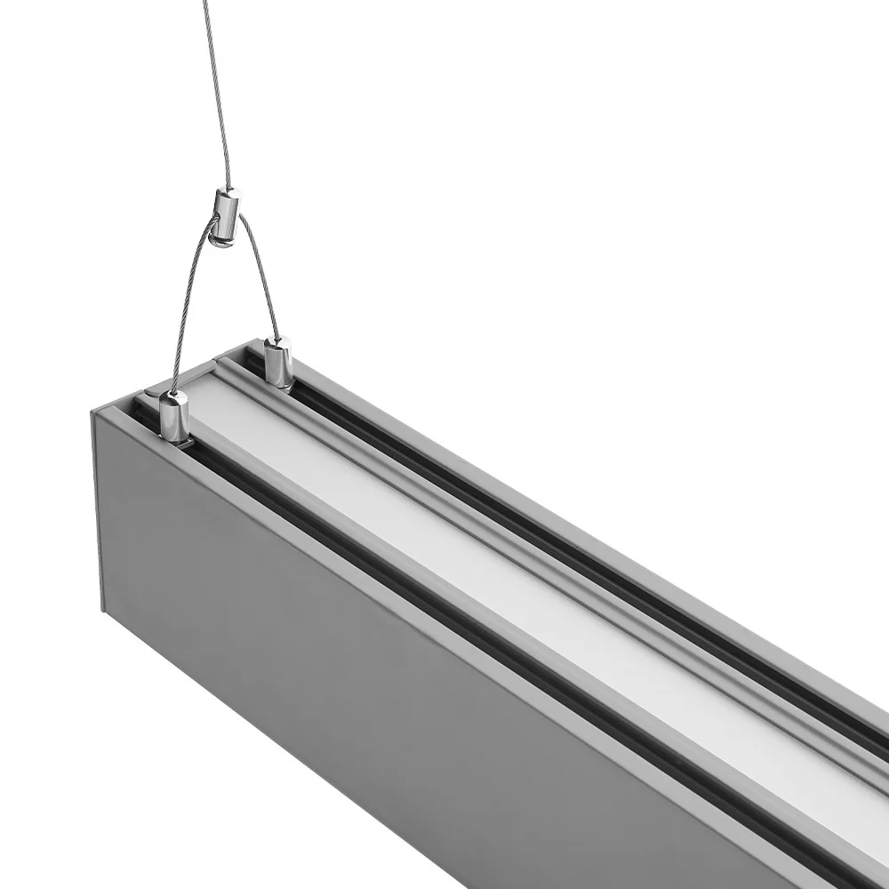 EUD4 Series, 4Ft. 50 W LED Linear Fixture, Suspended Up & Down Light, CCT Selectable - view 3