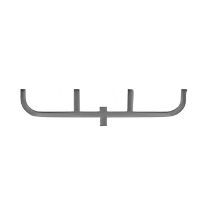 Euri Lighting Four Horizontal Tenon Adapter, 180°, 4 Tenon, 2-3/8" O.D. Pole, Steel