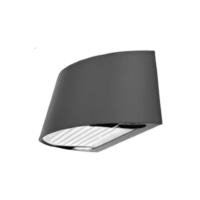 Euri Lighting Up/Down Wall Pack, 80W/60W/50W/40W, 120-277V, 3000K/4000K/5000K, 0-10V Dimming, Built-In Photocell
