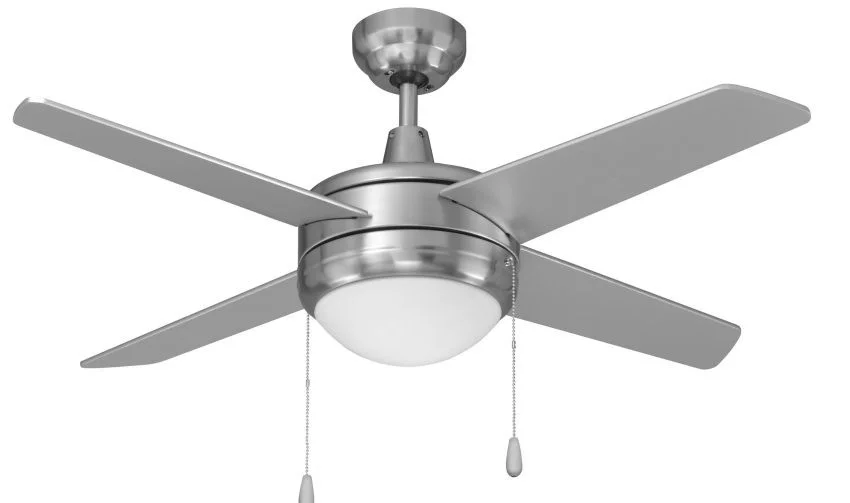 Europa II 1041LED Ceiling Fan, 4-Blade, 44" Sweep, Integrated LED Light Kit, 16W, 3000K, 90 CRI, 120V - view 3