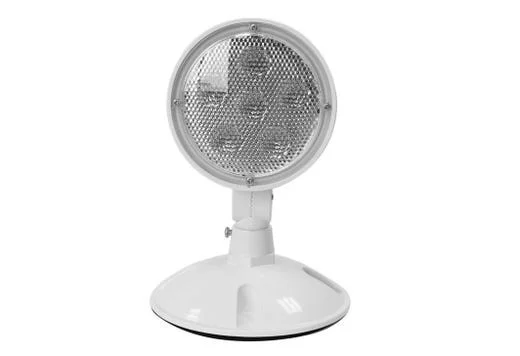 Evade Single Remote Outdoor Round Head, white, suitable for wet location