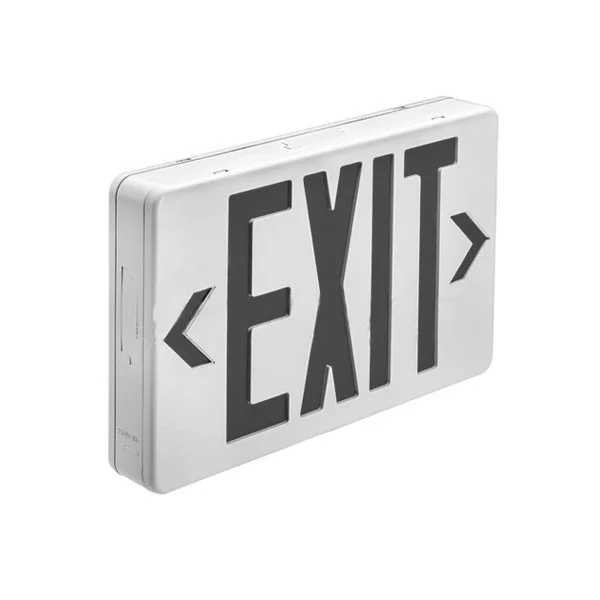 Topaz Southwire Exit Sign with Battery Backup