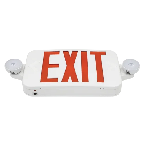 Exit/Emergency LED Combo Sign, Dual Face, 2W, 120-277V - view 5