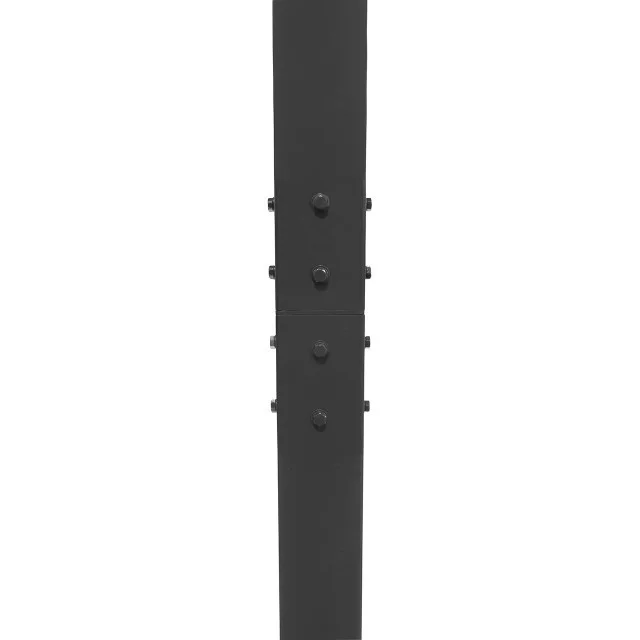 20' EZ Sectional Steel Light Pole, 4" Wide, 11 Gauge, Square, 4' Segments - view 3