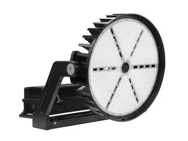 FieldMax Sports/HO Flood, 620W, 120-277V, 4000K, Narrow, Black, Knuckle Mount, 3pin Twist Lock Receptacle