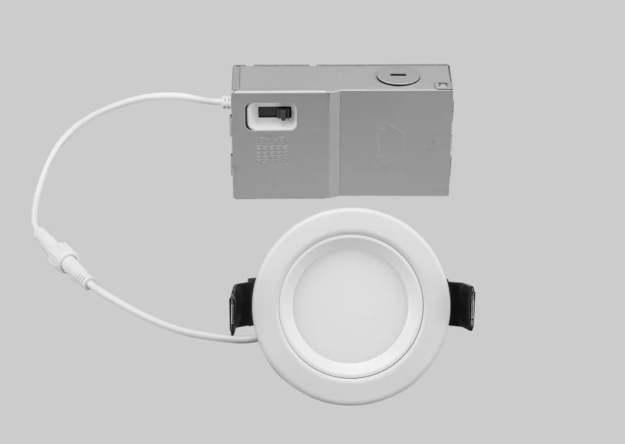 Fire Rated 3in Circular LED Recessed Wafer Downlight | Color Select | 6.5W | 2700 / 3000 / 3500 / 4000 / 5000K | 90CRI