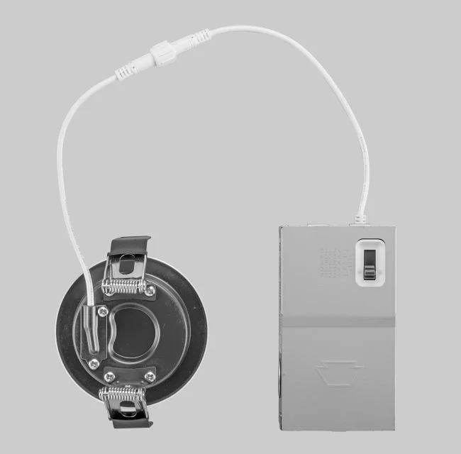 Fire Rated 3in Circular LED Slim Wafer Downlight | Color Select | 6.5W | 2700 / 3000 / 3500 / 4000 /...