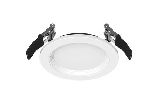Fire Rated 4in Slim Downlight, Color Selectable, Baffle Trim, 120V Triac Dimmable - view 2