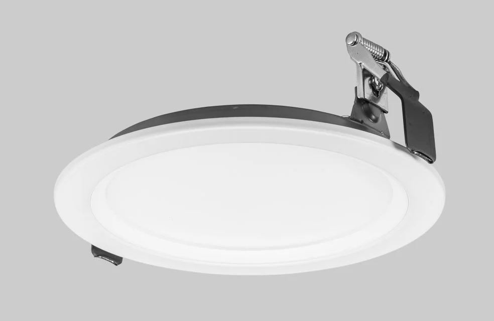 Fire Rated 6in Circular LED Recessed Wafer Downlight | Color Select | 15W | 2700 / 3000 / 3500 / 400...