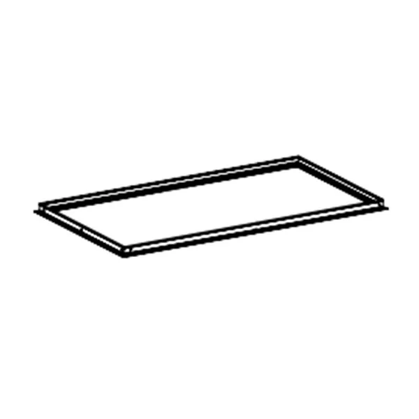 Aleo Lighting + Controls Flange Kit, 1'x4' Troffer or Panel
