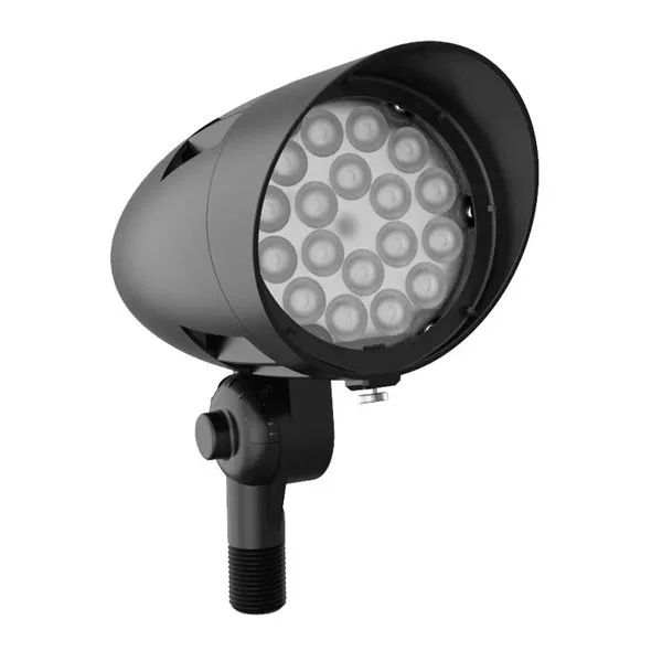 FLDX Series Outdoor Lighting, RGBW Bluetooth Westgate App Bullet, 120-277V, 15W, Dark Bronze - view 2