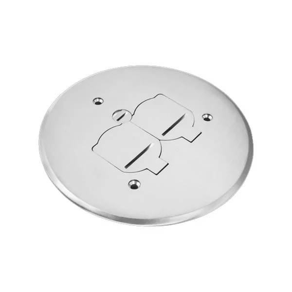 Enerlites Flush Round Flip-Lid Cover Plate