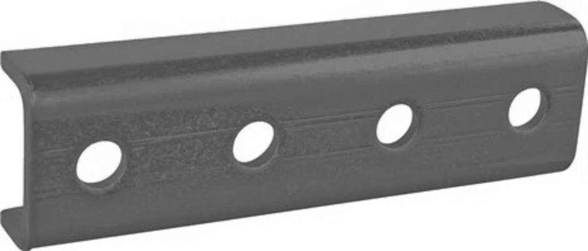 Four-Hole U-Fitting Splice, 13/16", Green