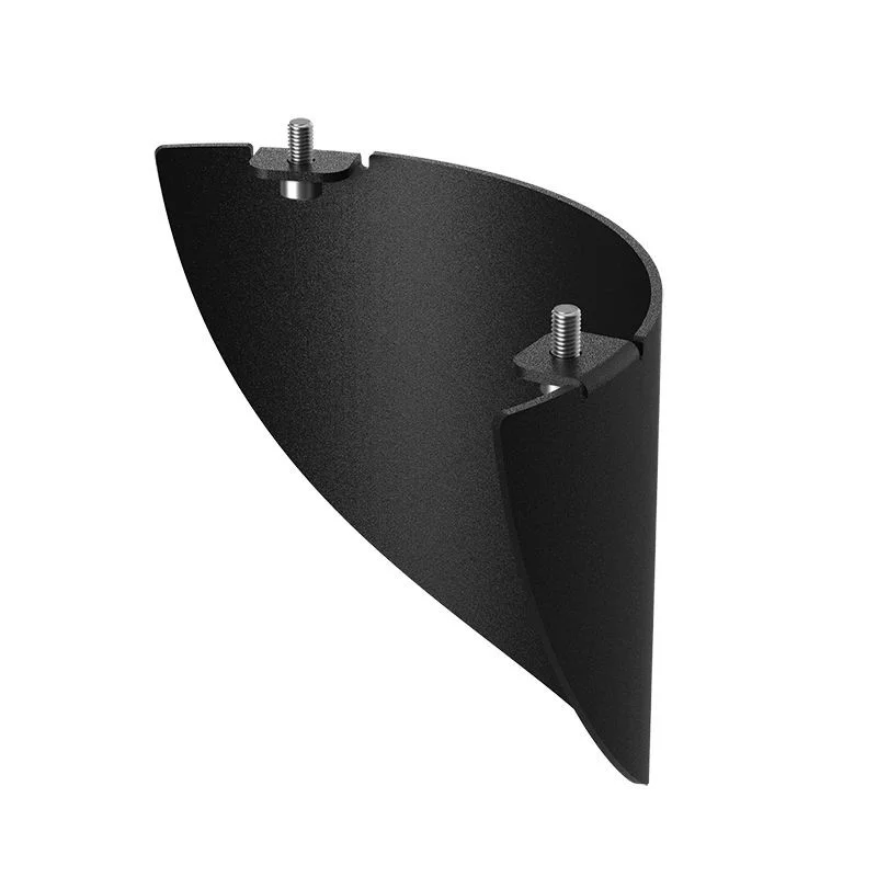 G4 Bollard 180-Degree Glare Shield, Bronze