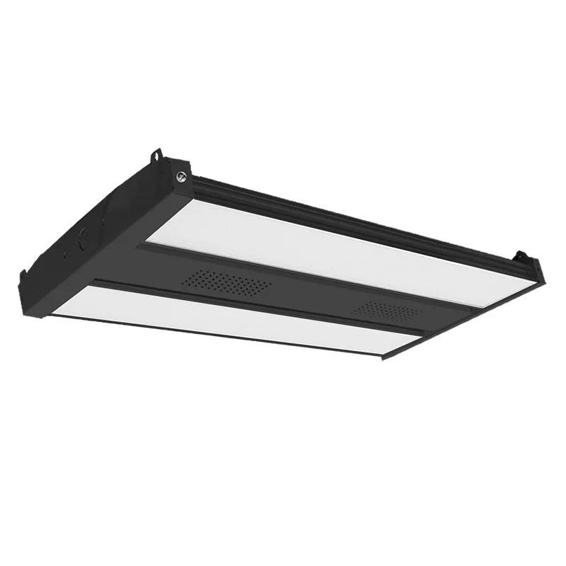 G4 DOUBLE-LENS Linear High Bay 155 LM/W 80/110/150W 3CCT 0-10V SENSOR-READY Black 480V
