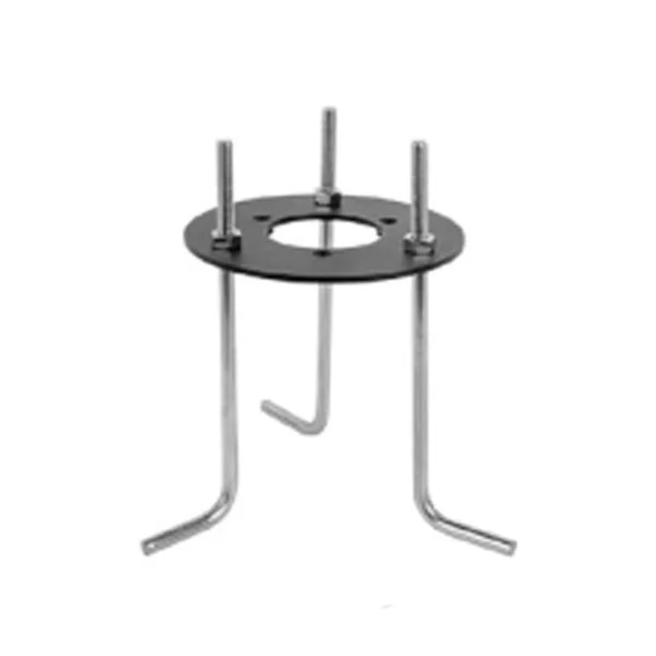 G5 Bollard Round Anchor Bolts & Mounting Plate Kit