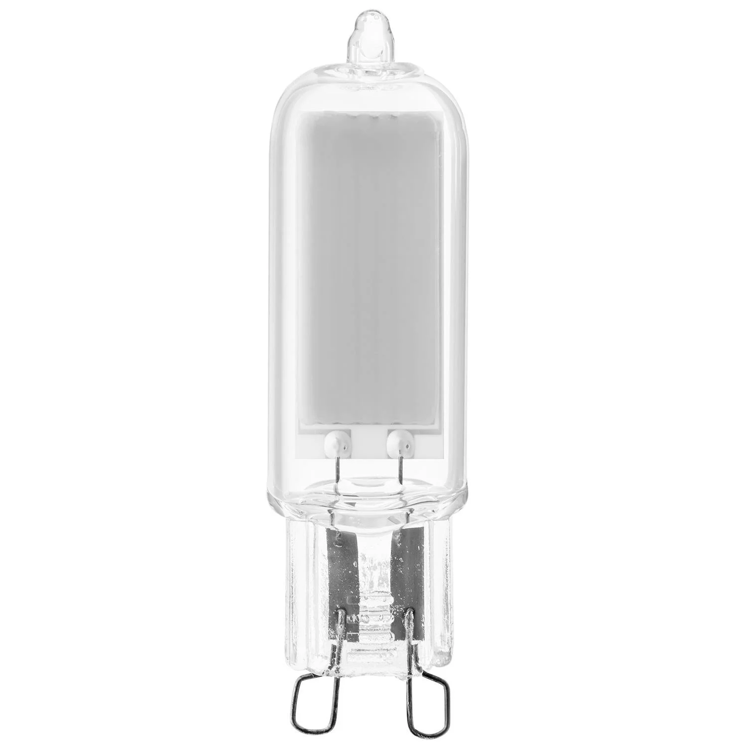 G9 LED Bulb, 4W, Clear, 120V, 3000K, 6 Pack