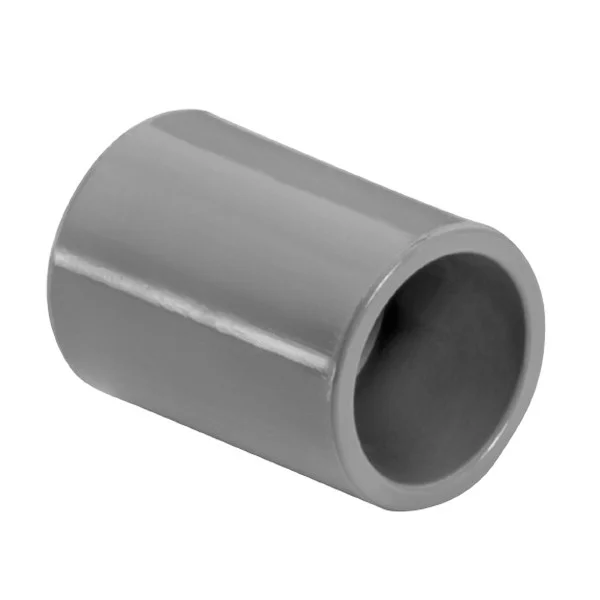 Garvin Industries 1020B, 6" PVC Coupling, Two Female Ends, Center Stop