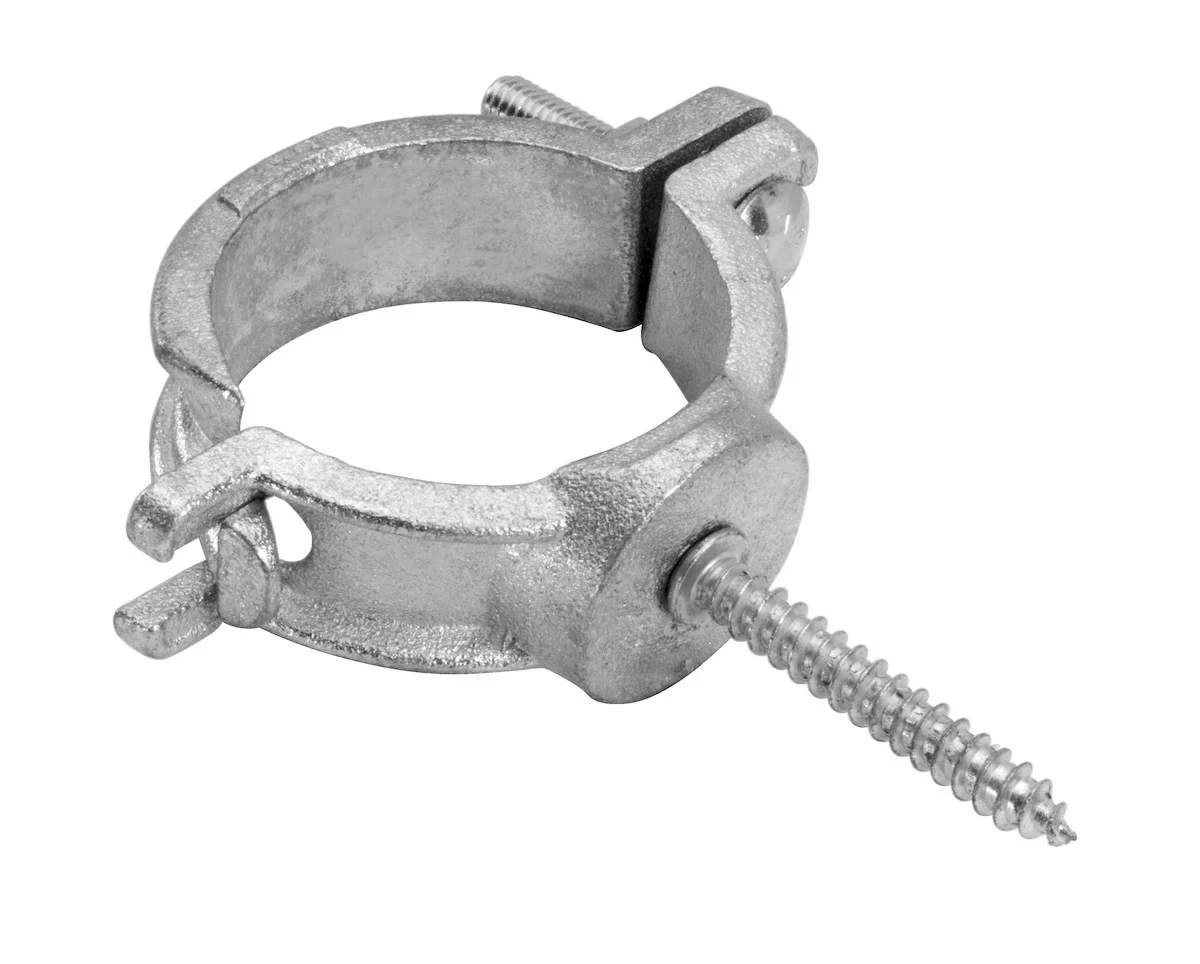 Garvin Industries 1106, 2" Conduit Support, Malleable Iron, Lag Screw Type