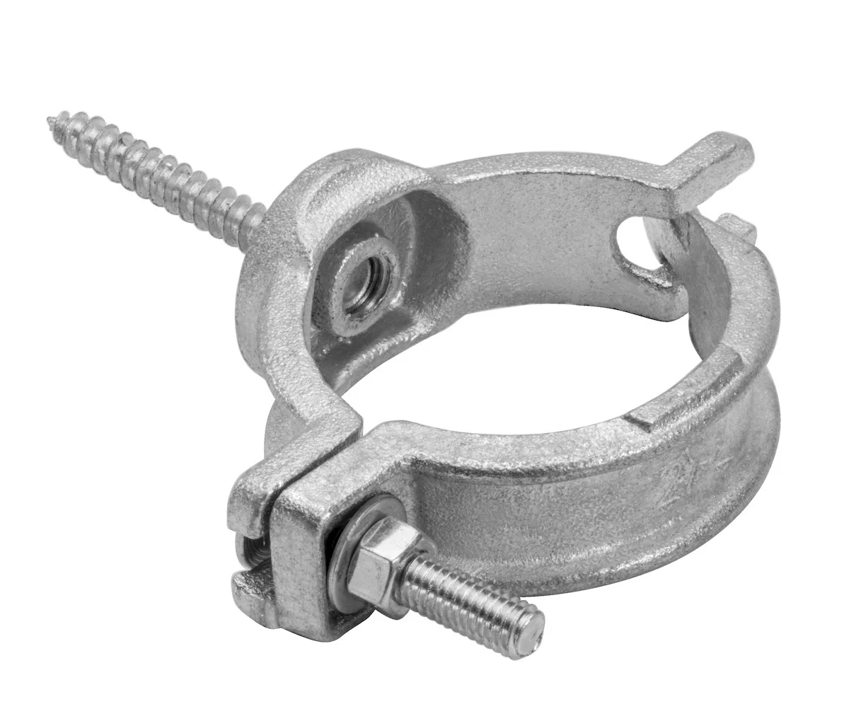 Garvin Industries 1106, 2" Conduit Support, Malleable Iron, Lag Screw Type - view 2