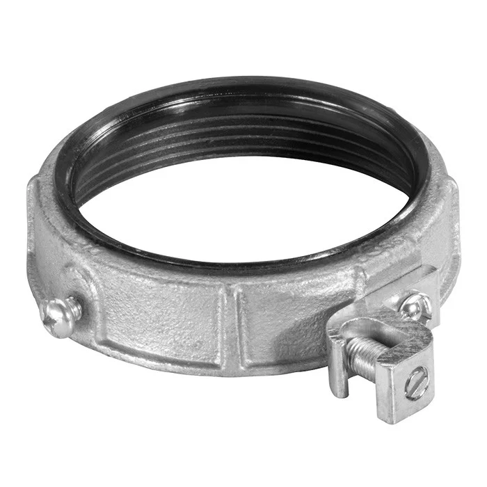 Garvin Industries 1-1/4" Solar Bond Bushing, #14-2/0 Lay-In Lug, Zinc, UV Resistant, Stainless Steel Hardware