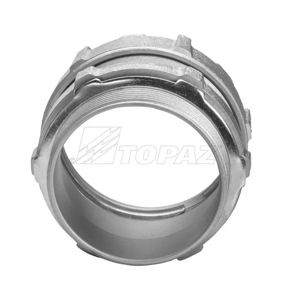 Garvin Industries 270, 4" Rigid Compression Connector, Malleable Iron