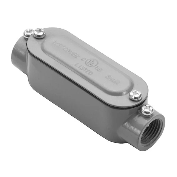 Garvin Industries 2" EMT & Rigid Combination C Type Conduit Body with Cover and Gasket