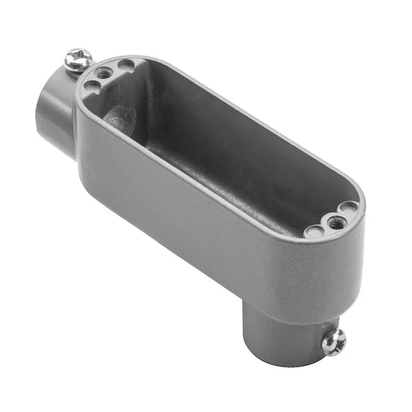 Garvin Industries 2" EMT LB Conduit Body, Set Screw, Copper-Free Aluminum