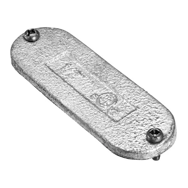 Garvin Industries 2" Malleable Iron Cover, Hot Dip Galvanized, Heavy Duty