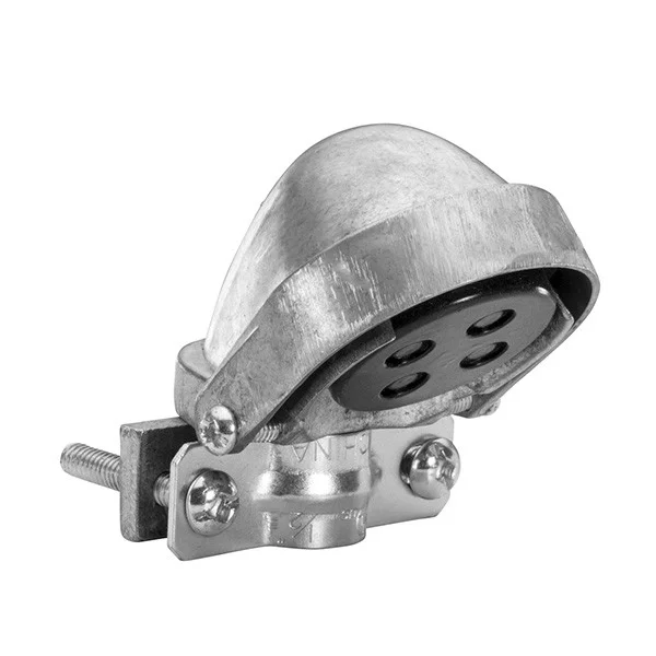 Garvin Industries 2" SE Cap Clamp-On, Aluminum, Steel Strap