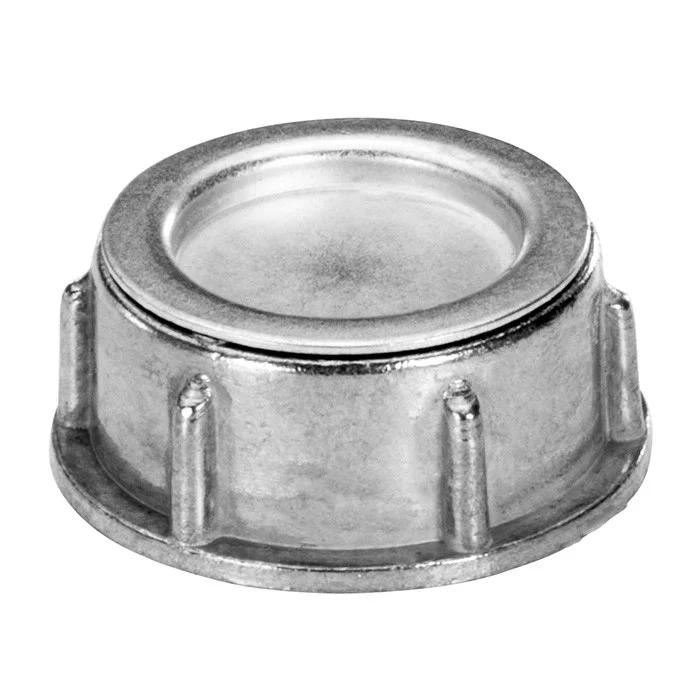 Garvin Industries 3-1/2" Rigid Capped Bushing, Zinc Die Cast, Steel Cap